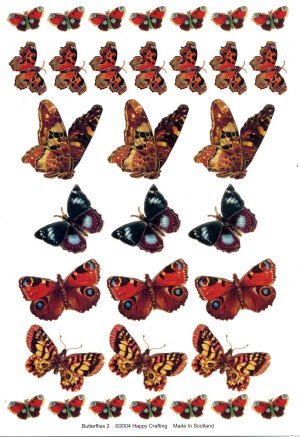 Multi Use Paper - Butterflies 2